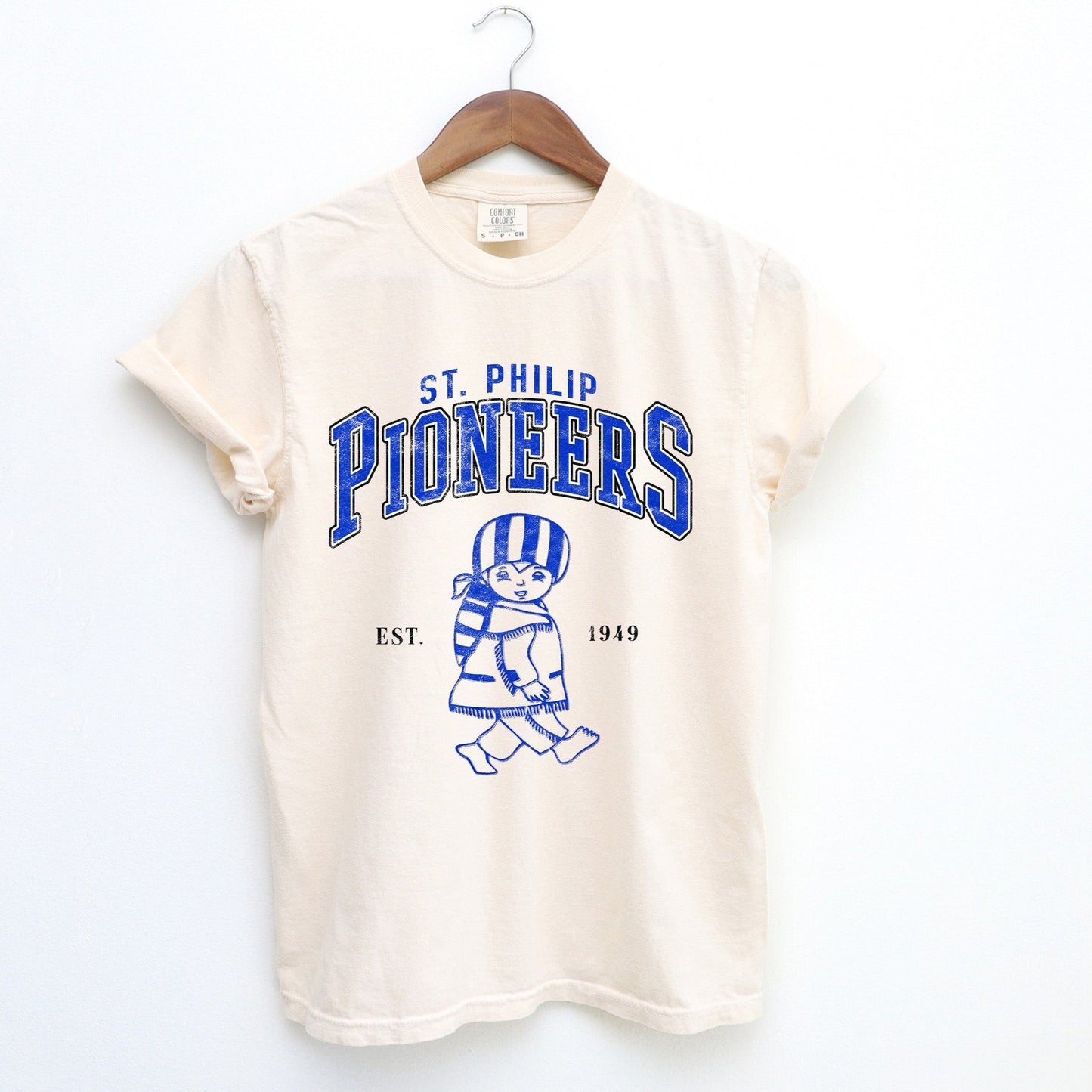 Pioneers Est. 1949 tee