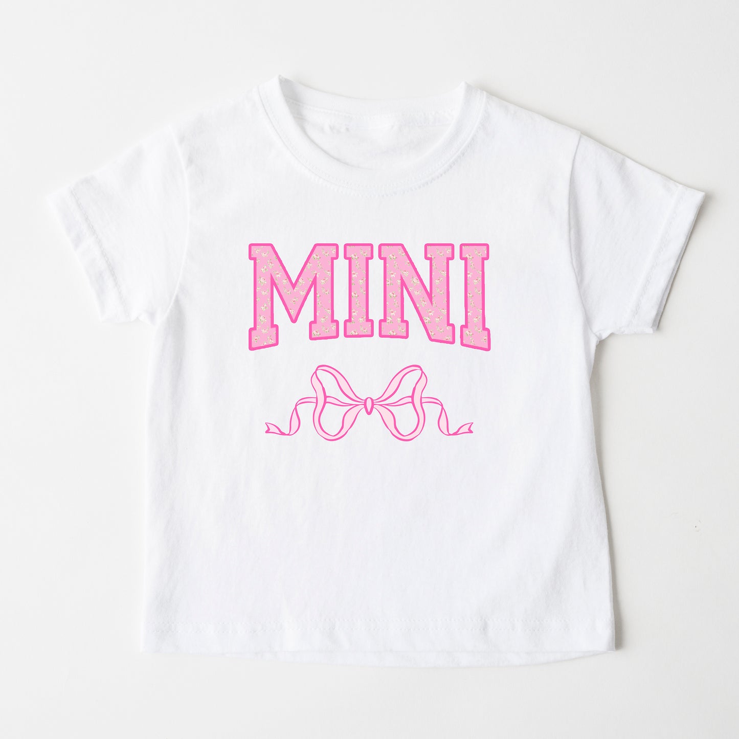 Varsity Mini with dainty bow