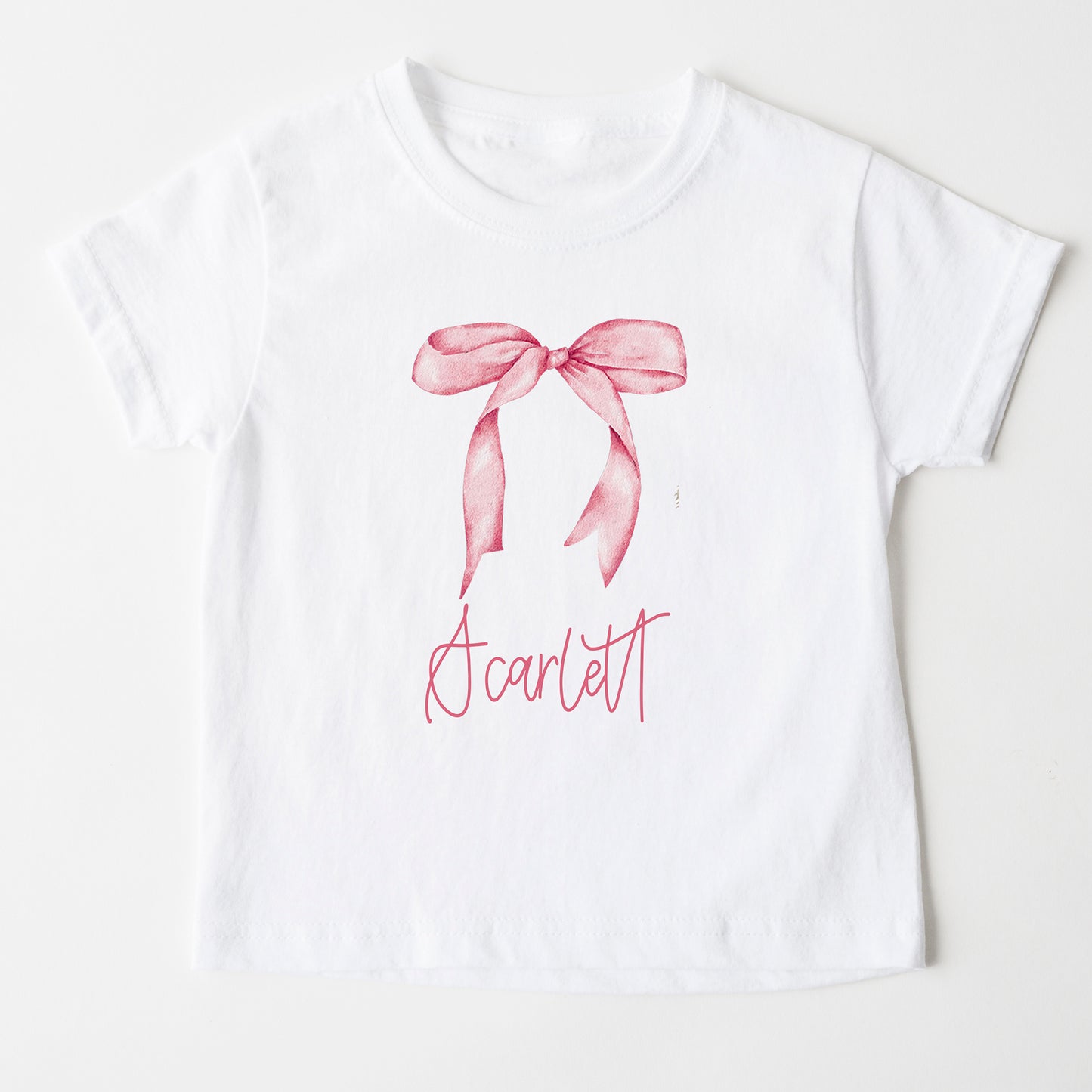 Watercolor Coquette Bow