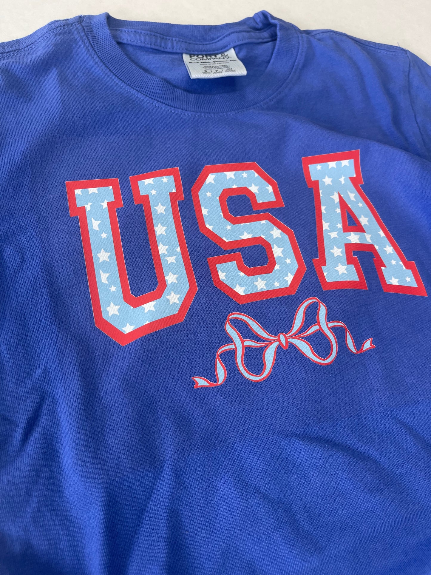 Coquette USA Tee - toddler & youth