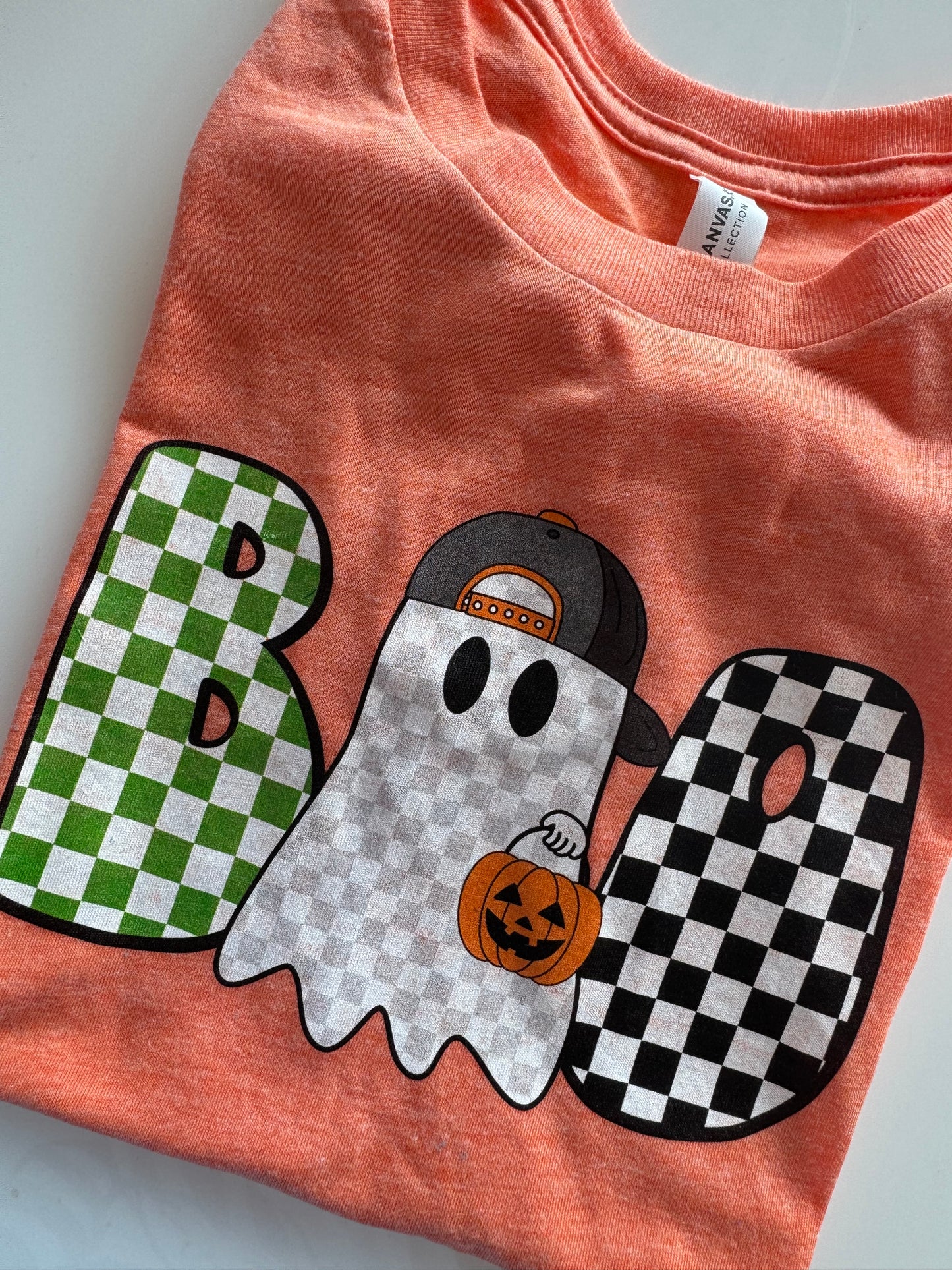 Boy's Boo Halloween Shirt