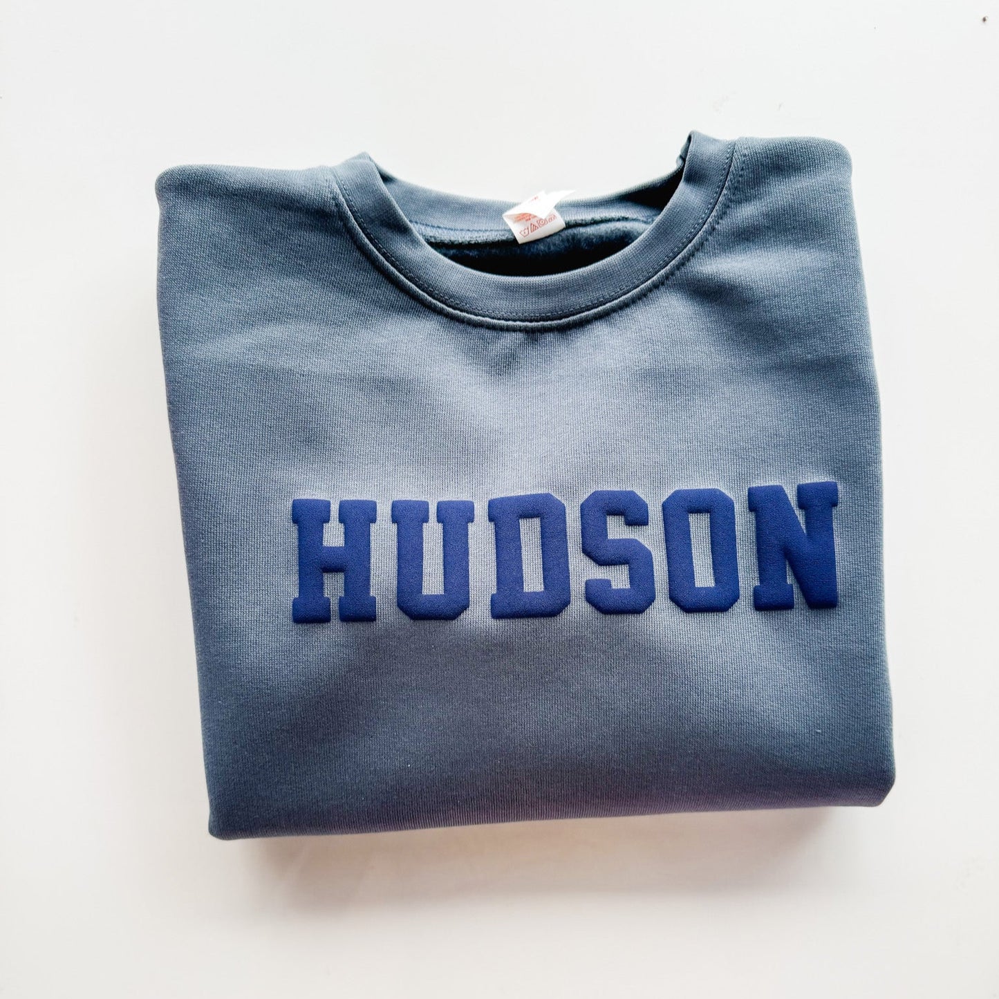 Boy's Puff Name Sweatshirt