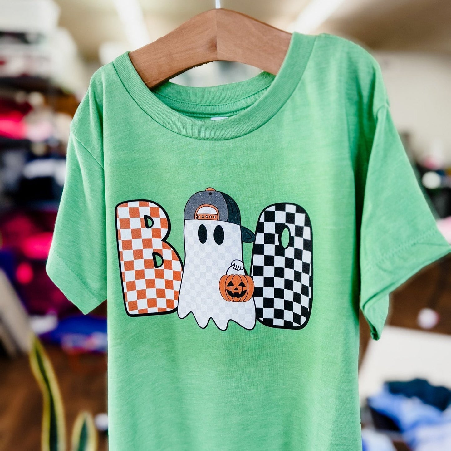 Boy's Boo Halloween Shirt