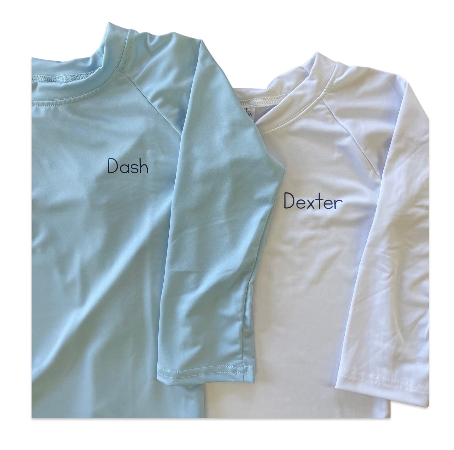 Corner Chest Name Rash Guard