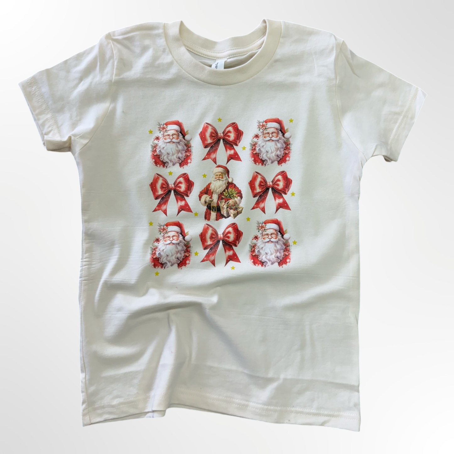 Girl's Santa Coquette Tee