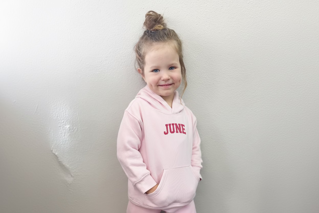 Personalized Toddler Fleece Hoodie & Jogger Set