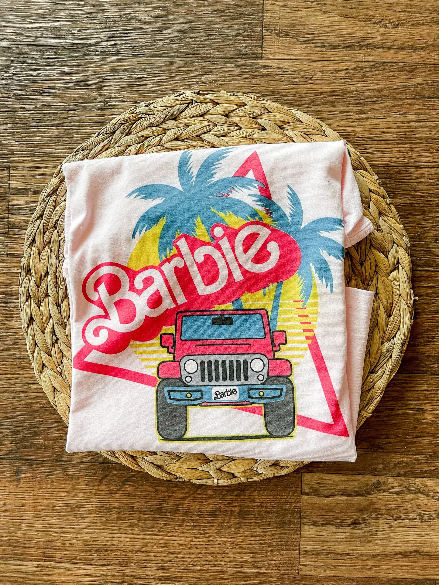 Barbie Jeep tee