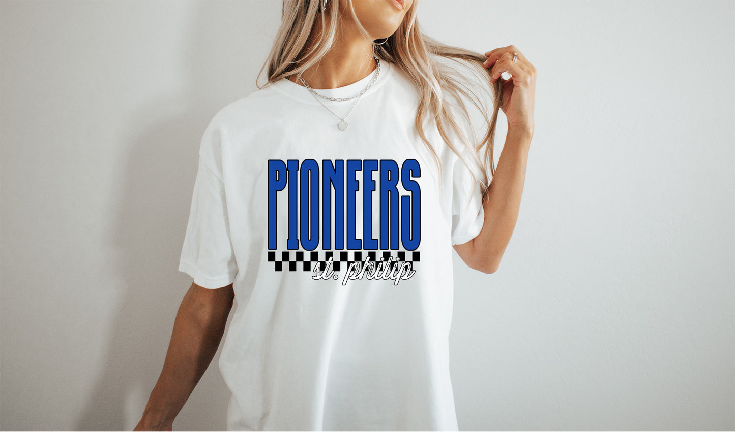 Checkered Pioneers Tee