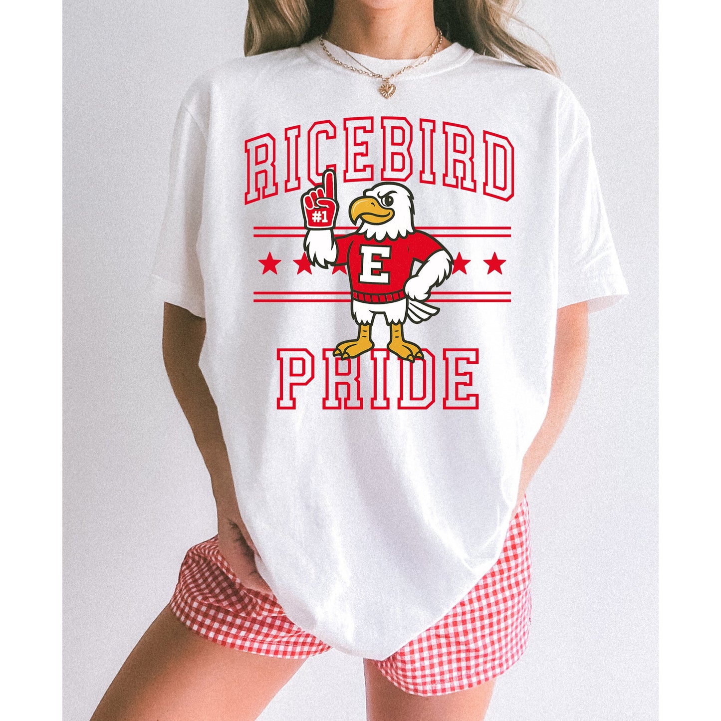 Ricebird Pride Tee | Ricky Ricebird Mascot Shirt