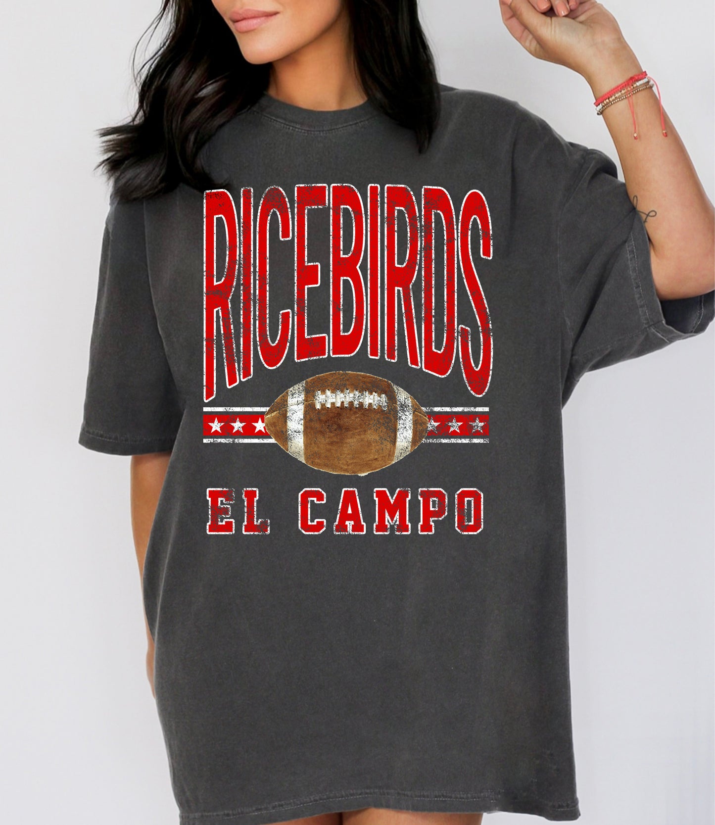 Ricebirds Football Tee