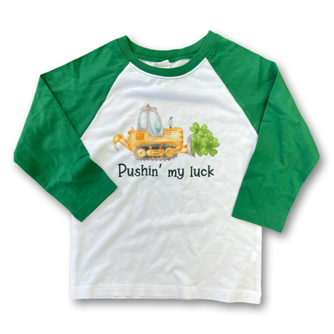 Pushin' My Luck Raglan