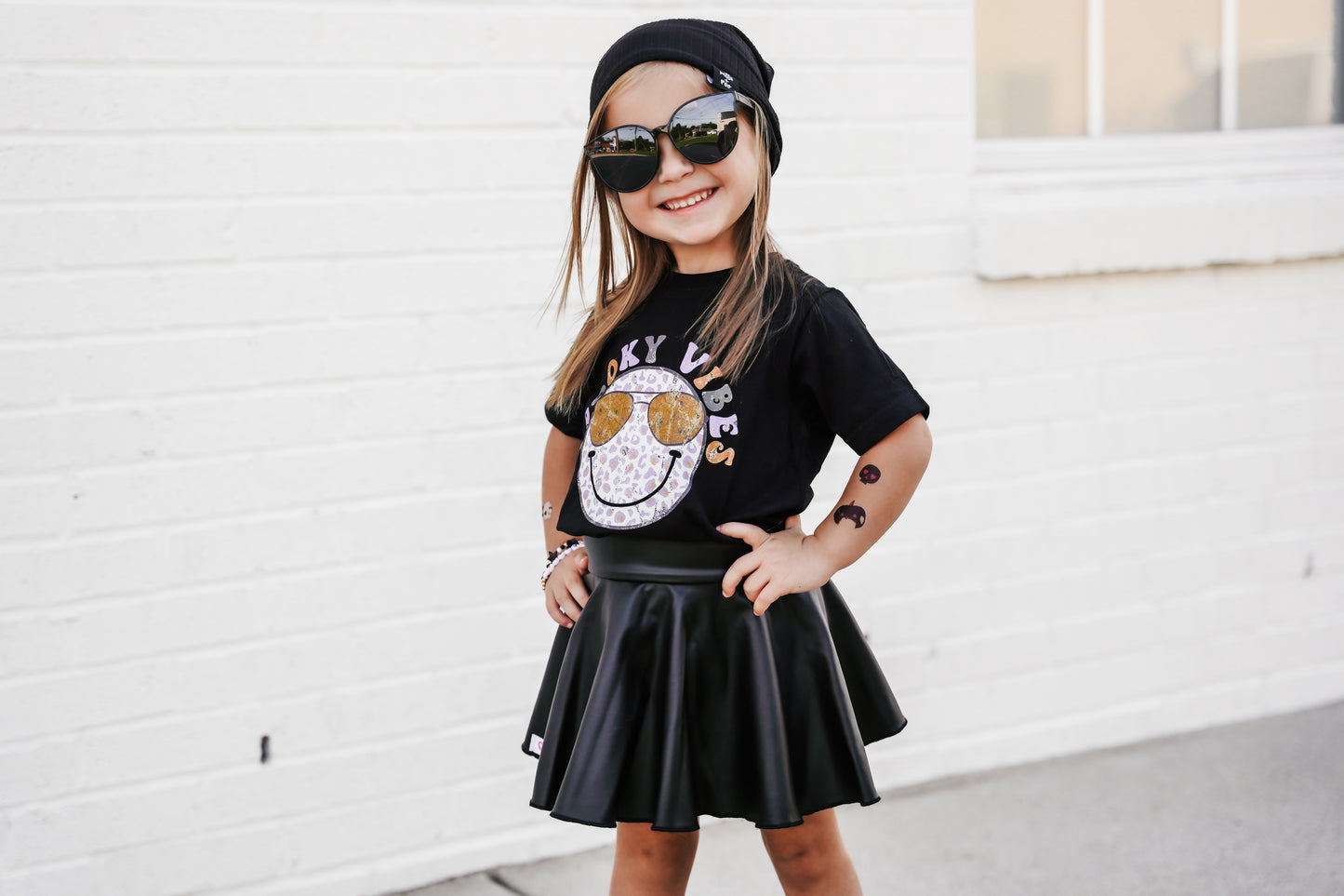 Spooky Vibes Smiley Tee