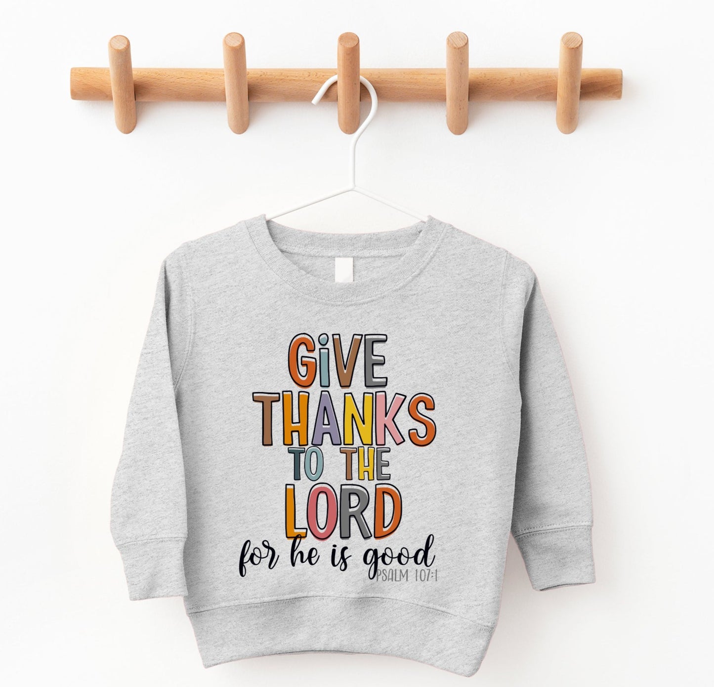 Give Thanks To The Lord Pullover
