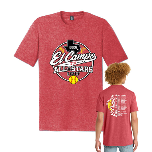 Adult Cotton Roster Tee 10U Girls