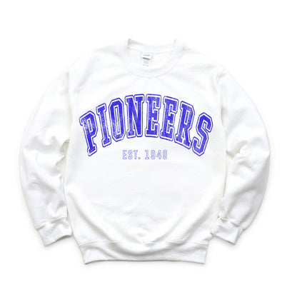 Pioneers Varsity Letter Sweatshirt