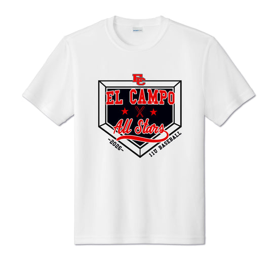 Adult Sport Tek Dry Fit Shirt 11U Boys Roster Tee