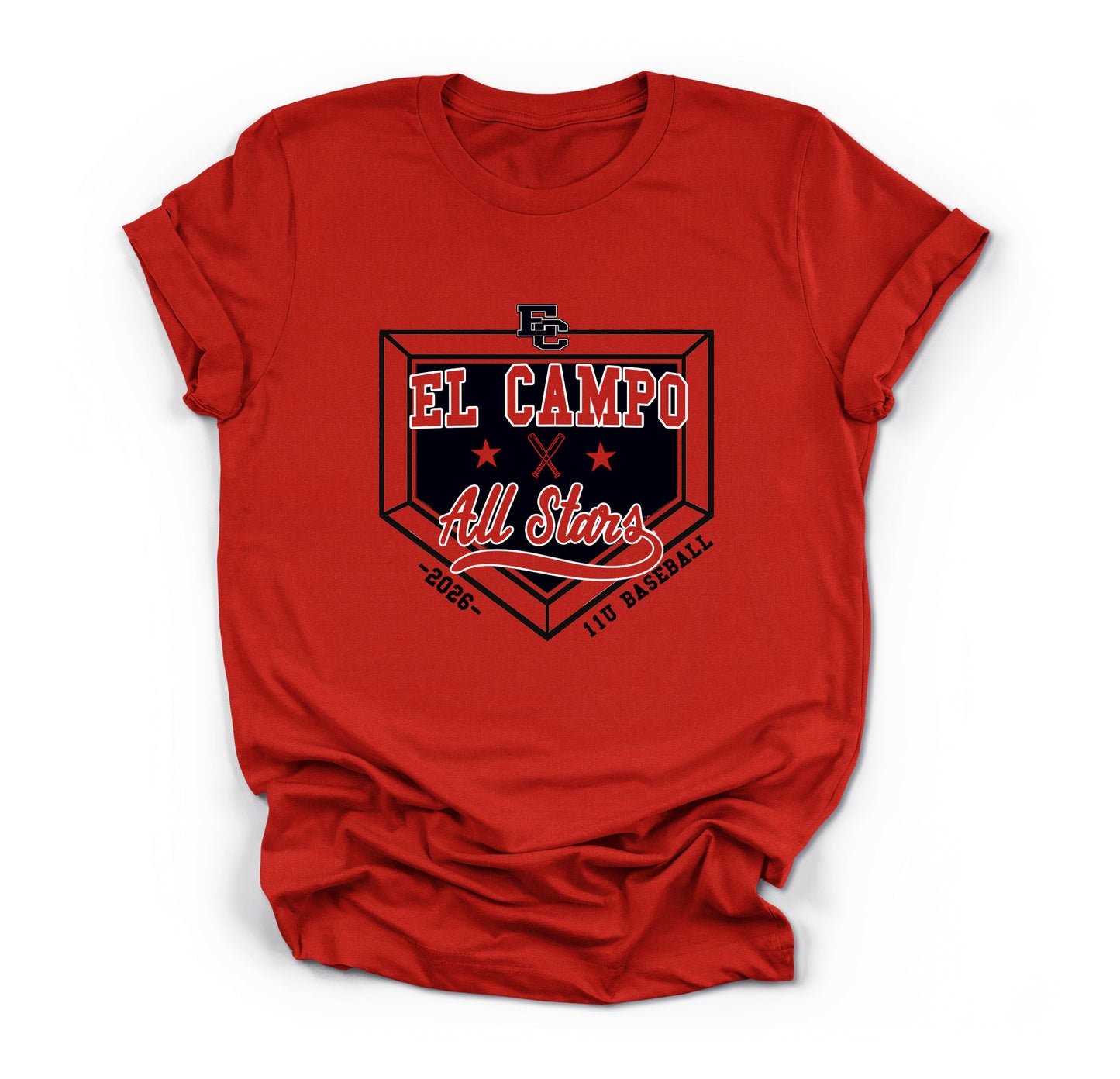 Toddler & Youth Cotton 11U Boys Roster Tee