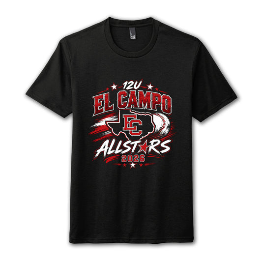 Adult Cotton Roster Tee - 12U Boys