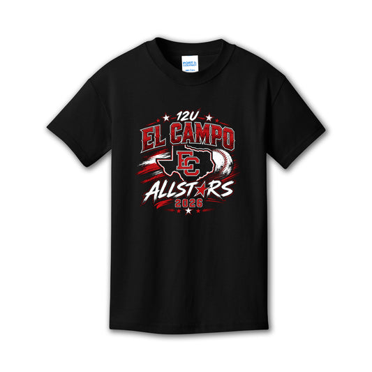 Toddler & Youth Cotton Roster Tee - 12U Boys
