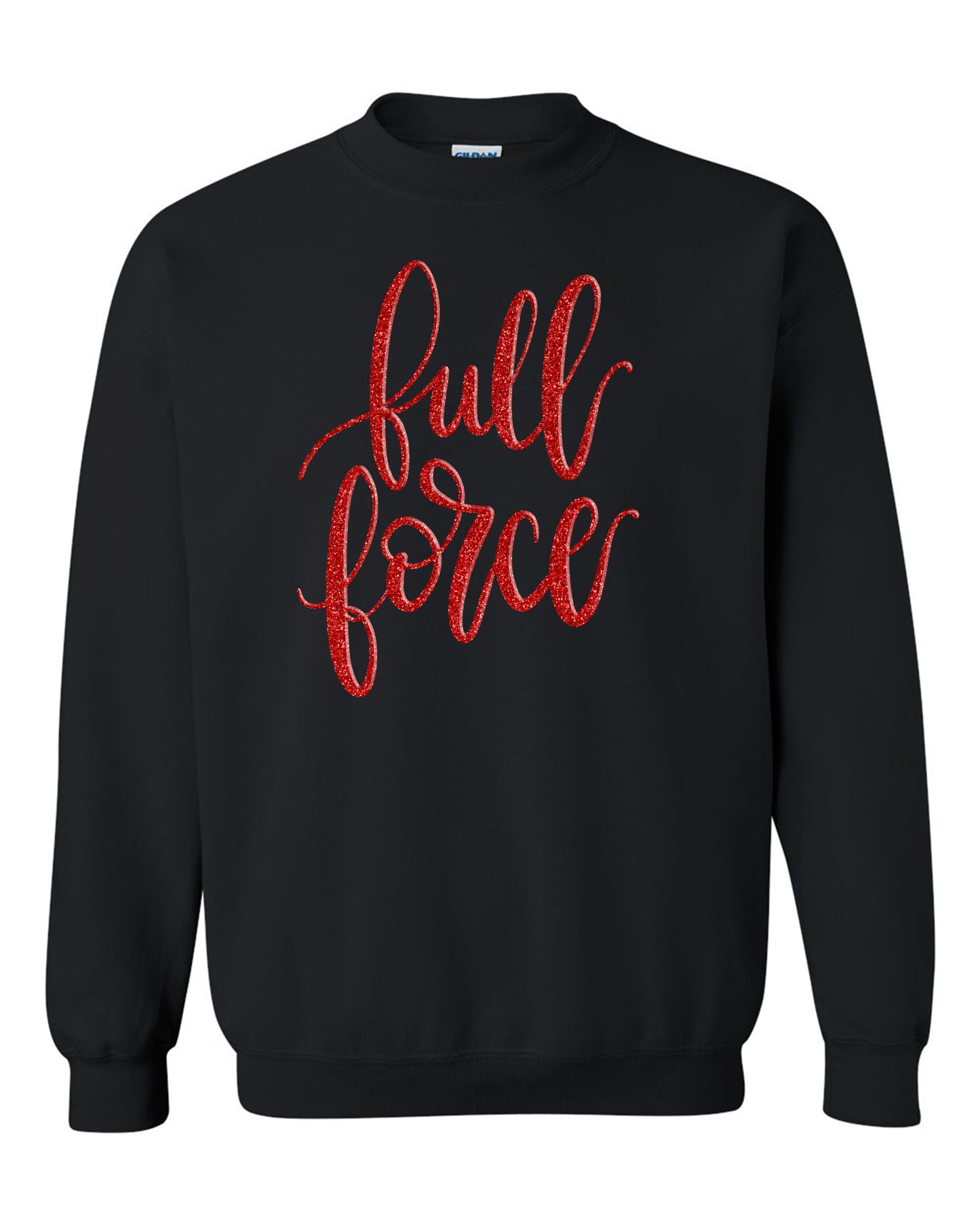 Full Force Hand Lettered Puff Glitter