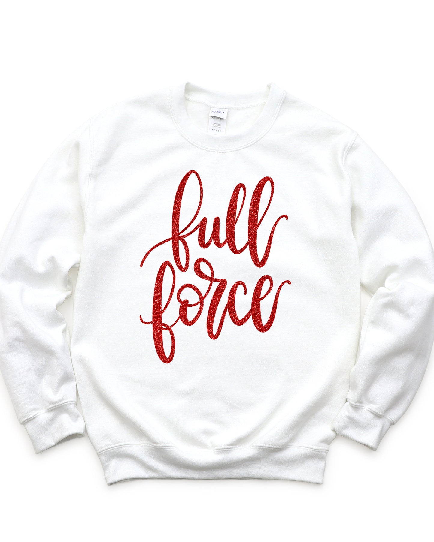 Full Force Hand Lettered Puff Glitter