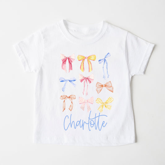 Watercolor Girly Bows