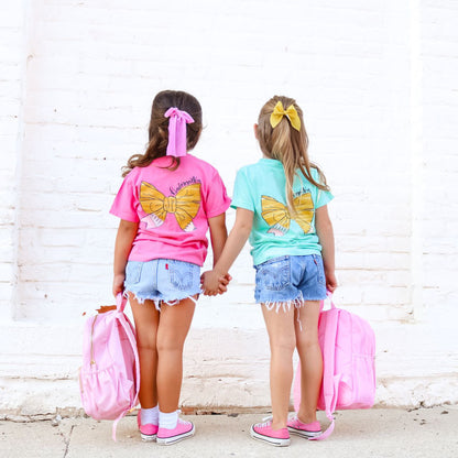 Custom Bow Grade Tee – Monogram + Grade