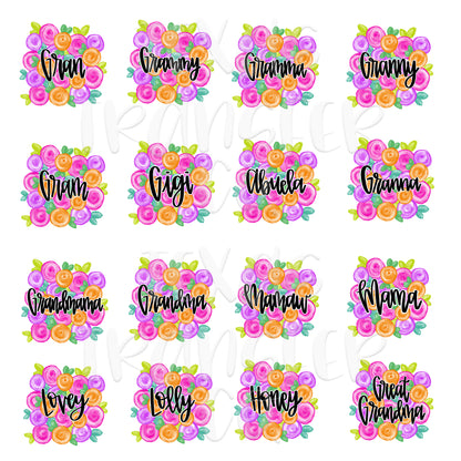Bright Floral Mama Tee