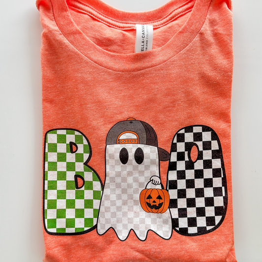 Boy's Boo Halloween Shirt