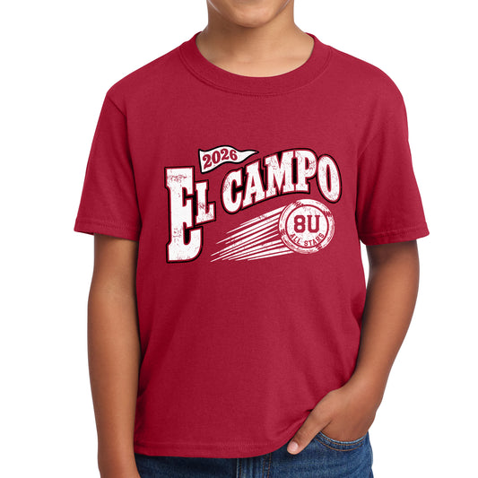 Toddler & Youth Cotton Roster Tee 8U Boys