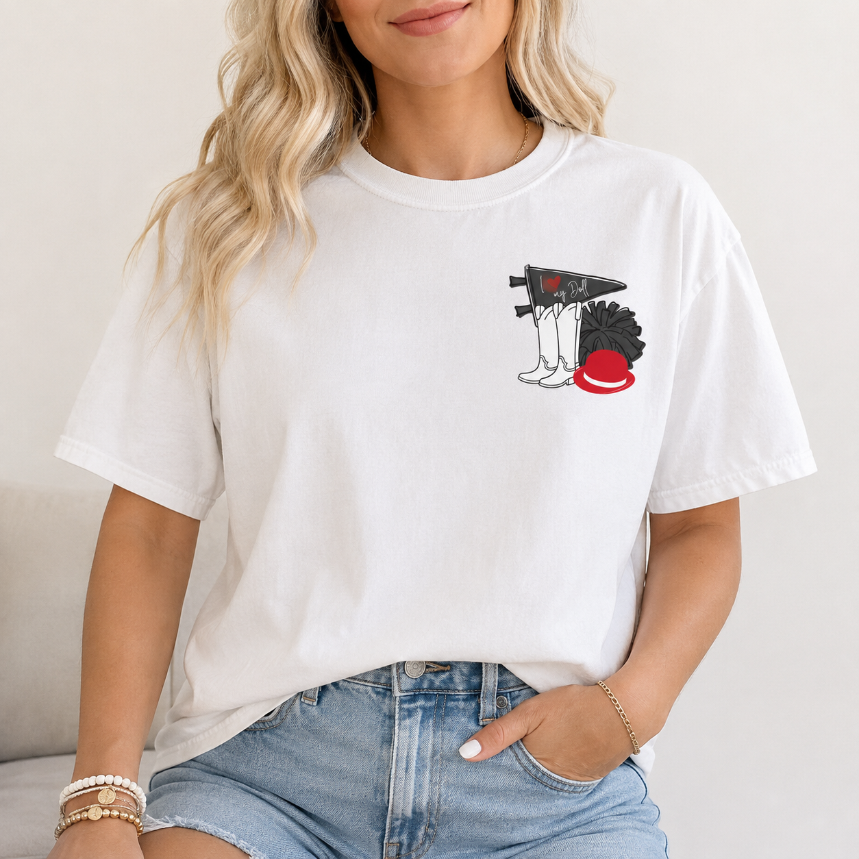 Derby Doll Mom Sweatshirt or Tshirt