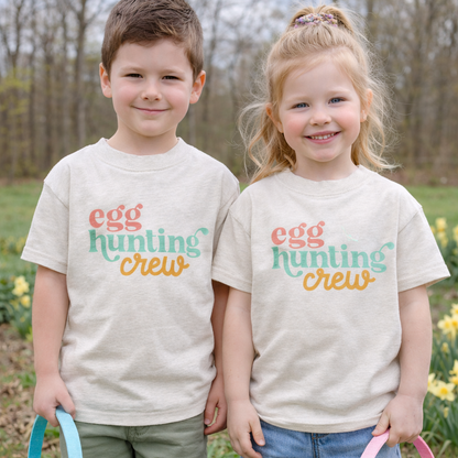 Egg Hunting Crew | Kid's Easter Tee