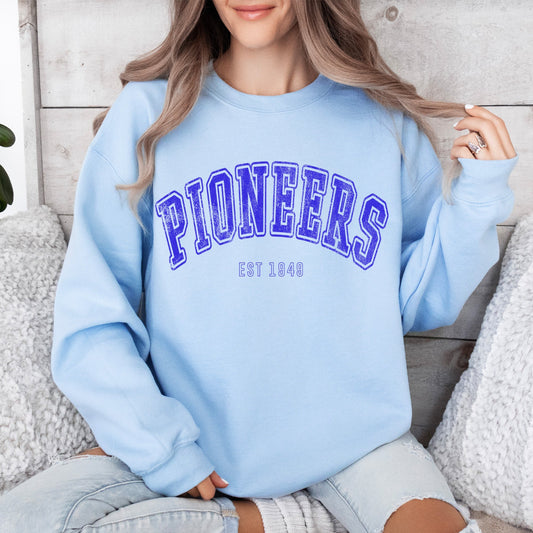 Pioneers Varsity Letter Sweatshirt