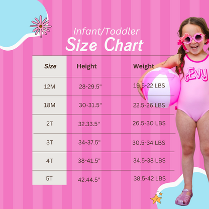 Personalized Barbie Inspired One Piece