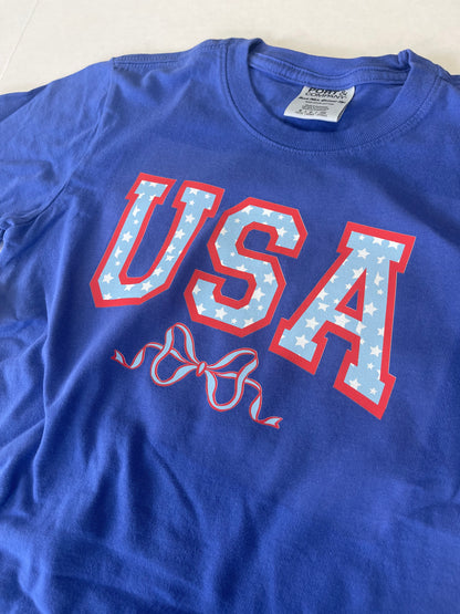 Women’s coquette USA tee