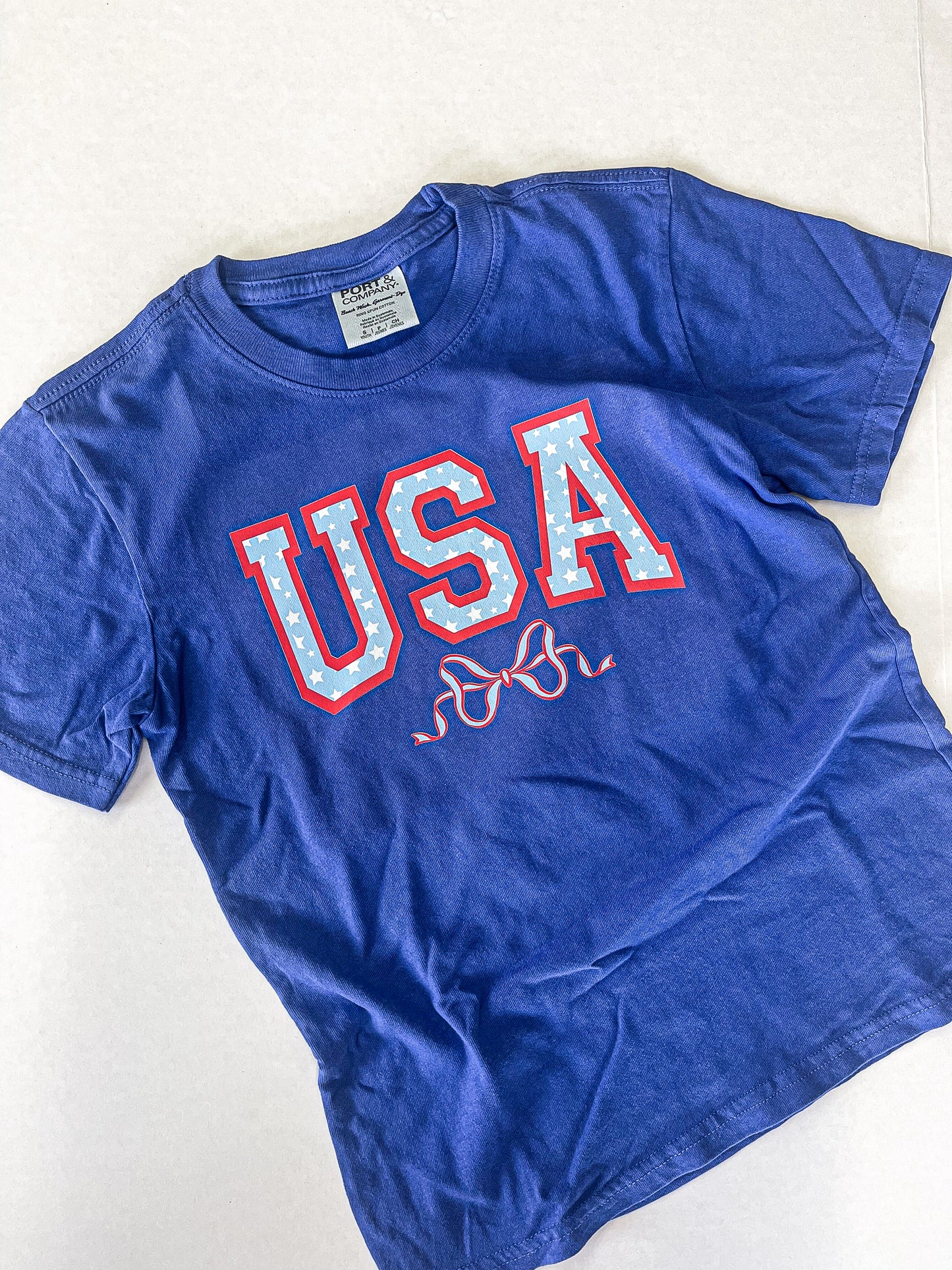 Women’s coquette USA tee