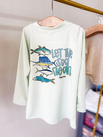 Let the Sea Roar Rash Guard
