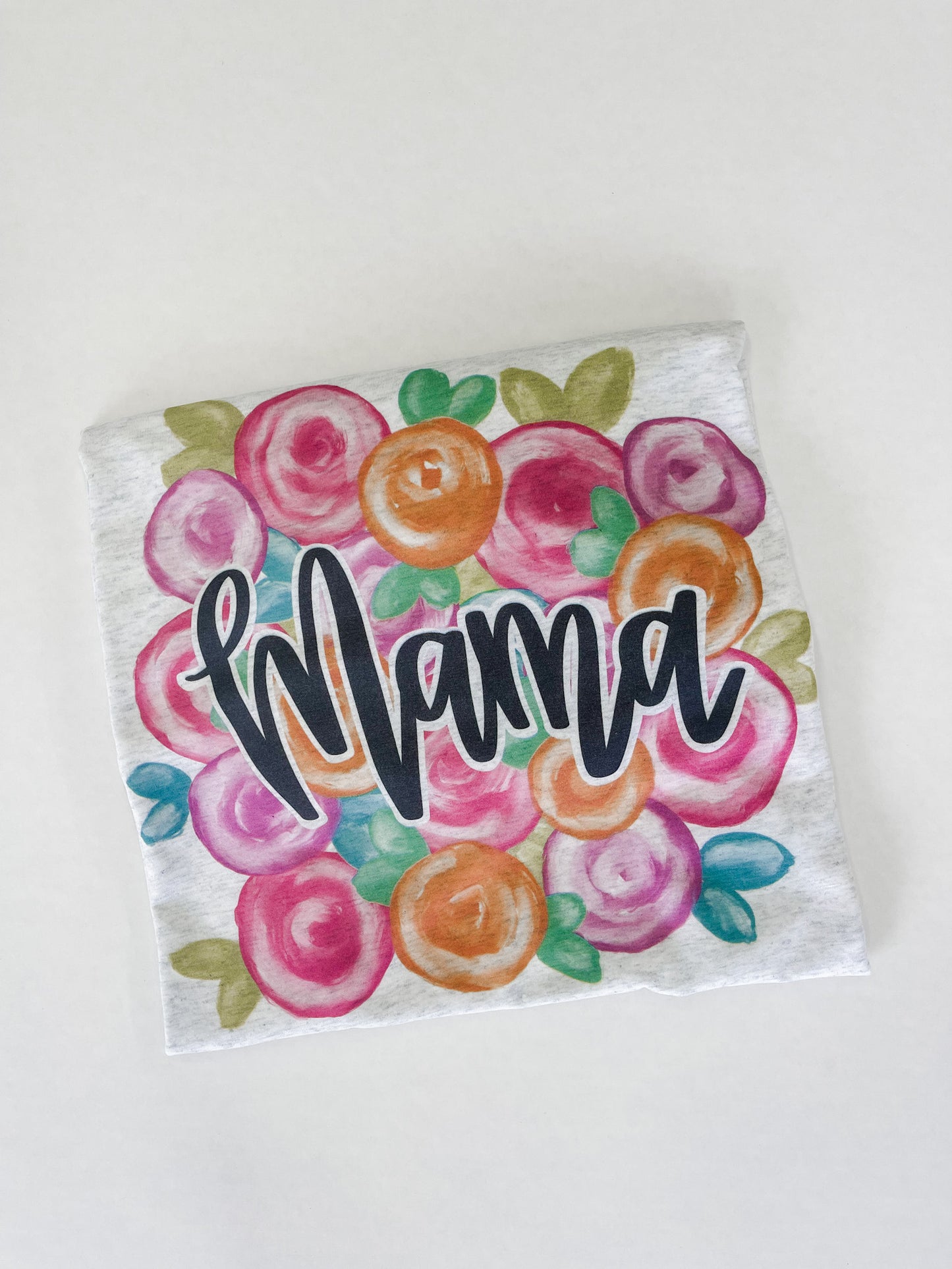 Bright Floral Mama Tee