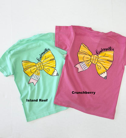 Custom Bow Grade Tee – Monogram + Grade