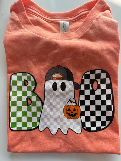 Boy's Boo Halloween Shirt