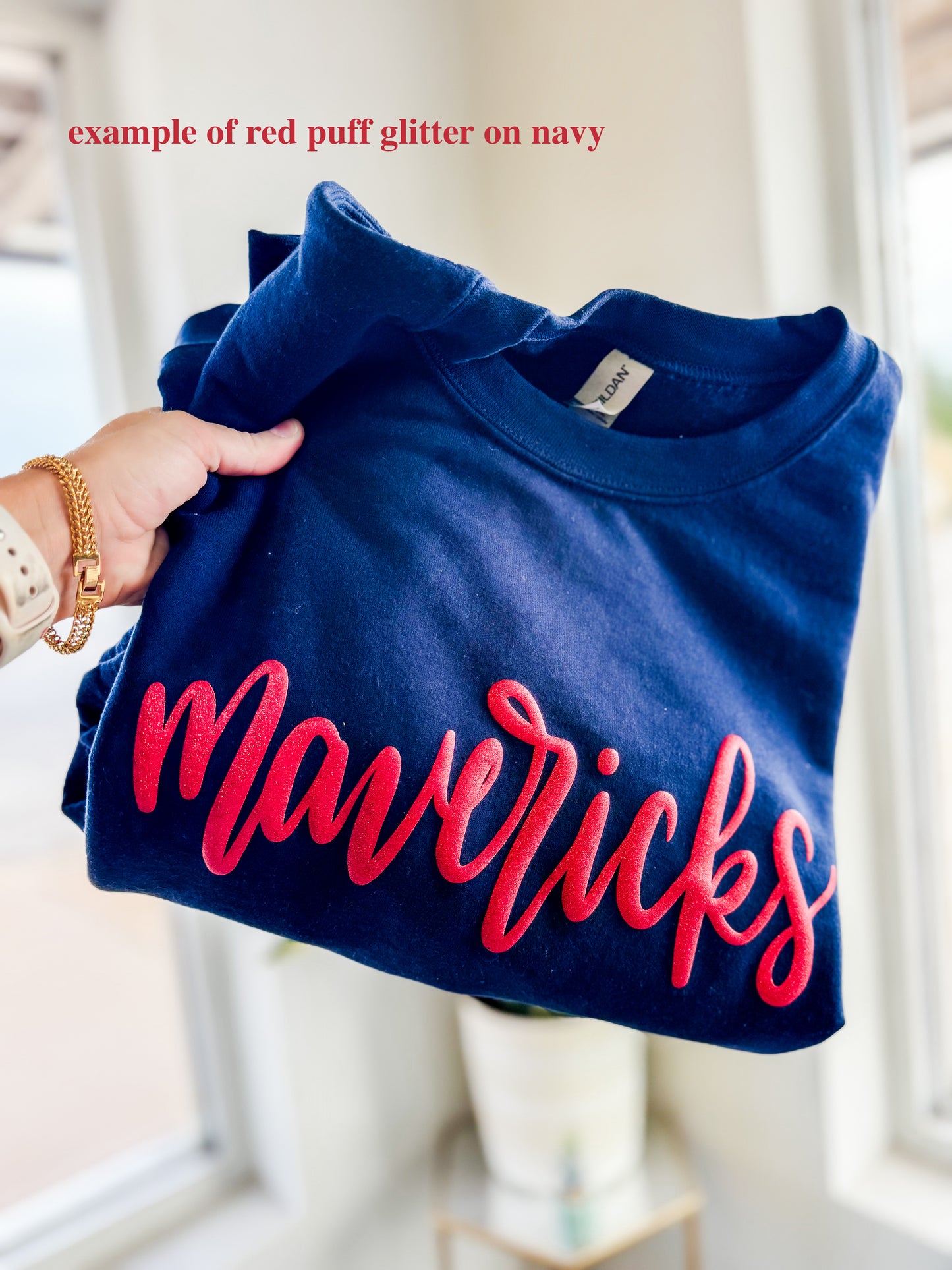 All Star Revolution Handlettered PuffCrewneck Sweatshirt