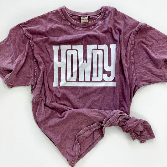 Howdy Oversized Tee