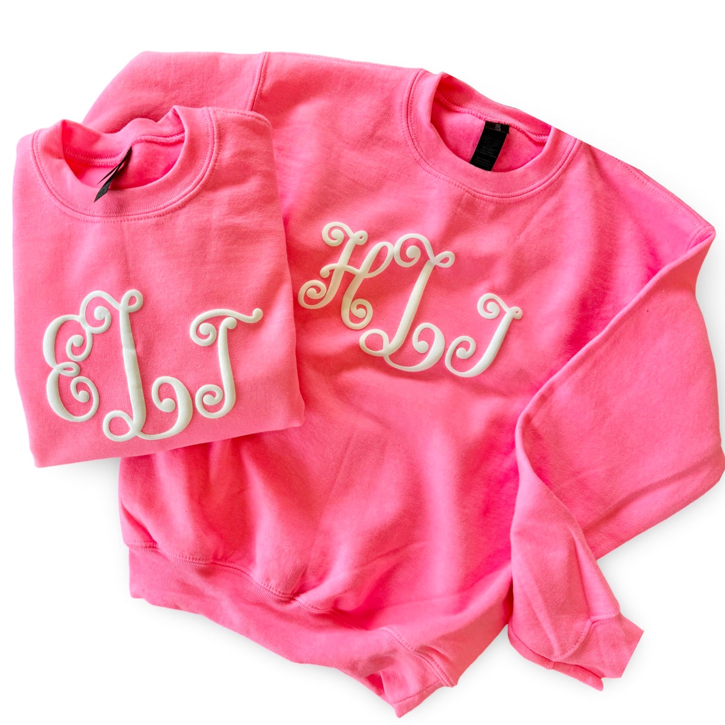 Women's Monogram Puff Print Sweatshirt