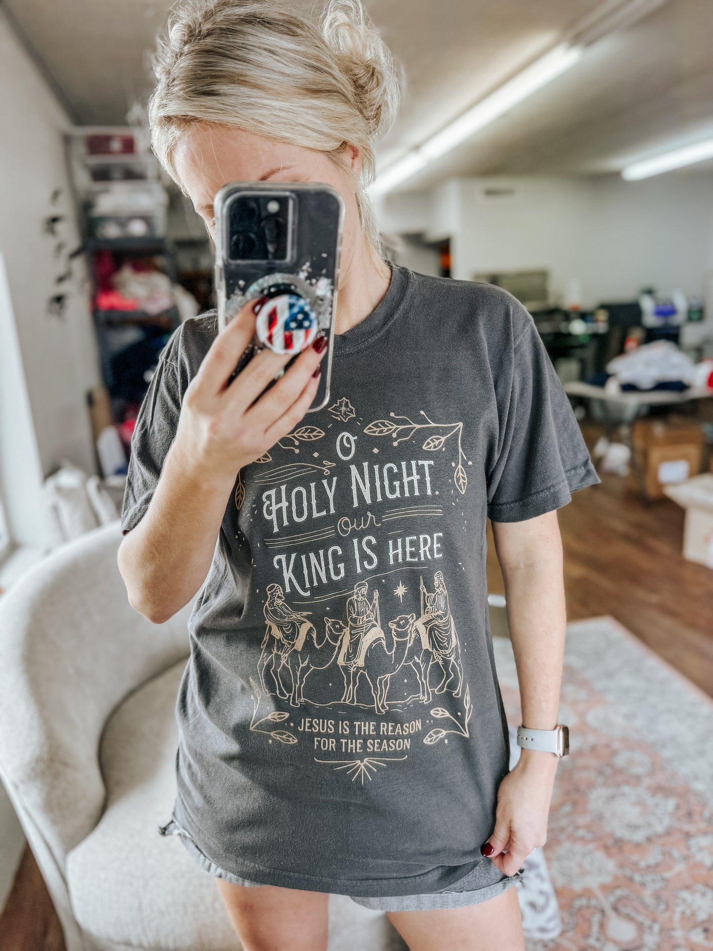 O Holy Night Graphic Tee