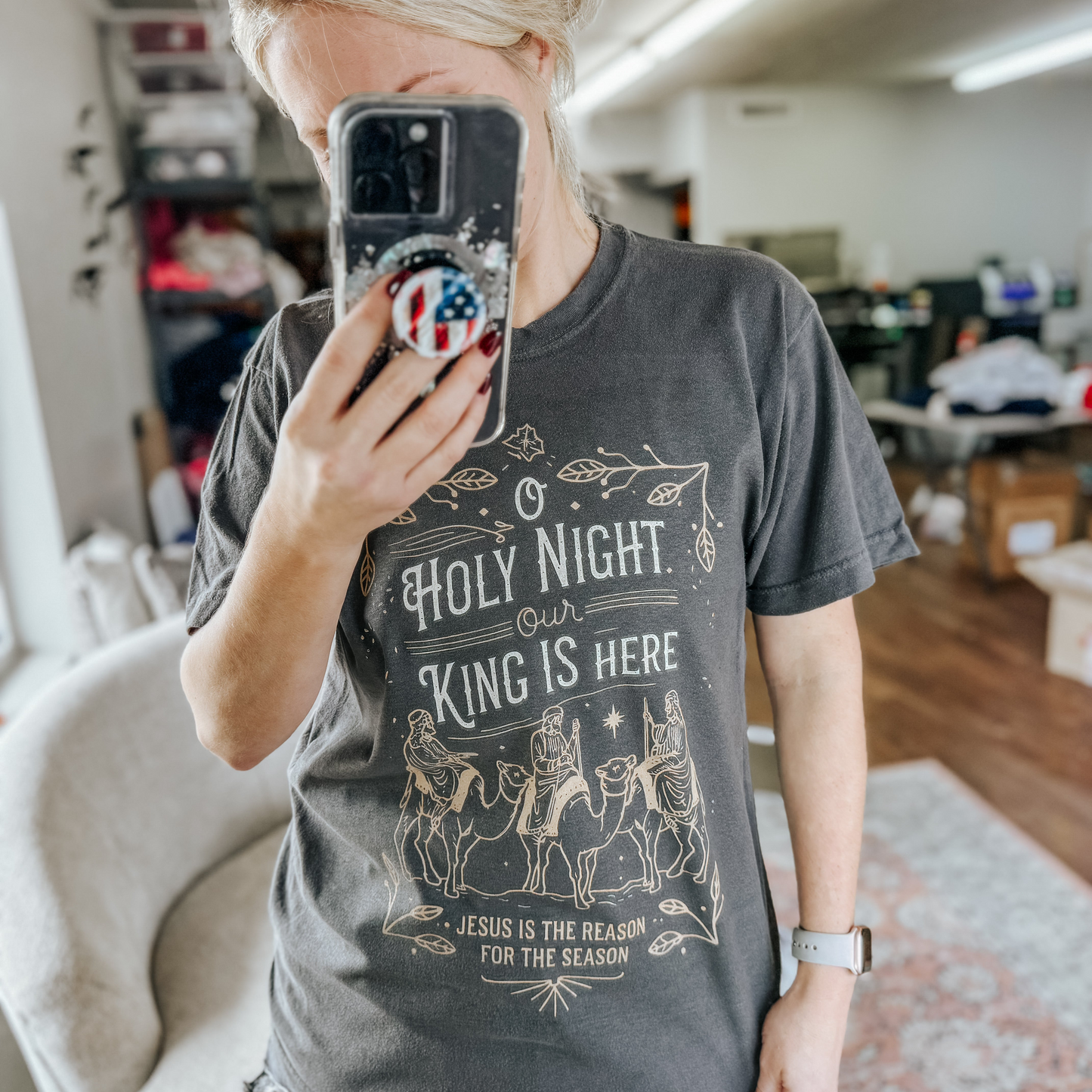 O Holy Night Graphic Tee