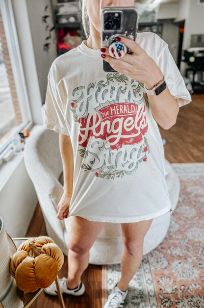Hark the Herald Angels Sing Graphic Tee
