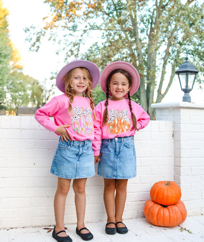 Pumpkin Brushstroke Sweatshirt