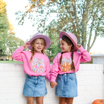 Pumpkin Brushstroke Sweatshirt