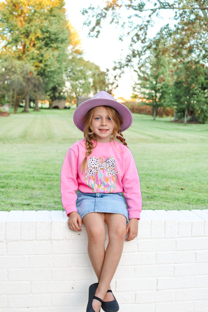 Pumpkin Brushstroke Sweatshirt