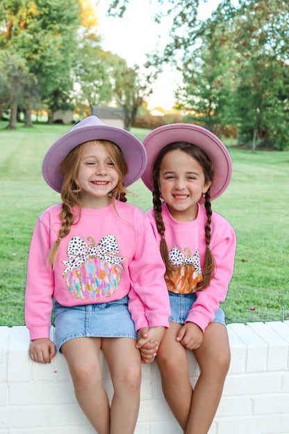 Pumpkin Brushstroke Sweatshirt